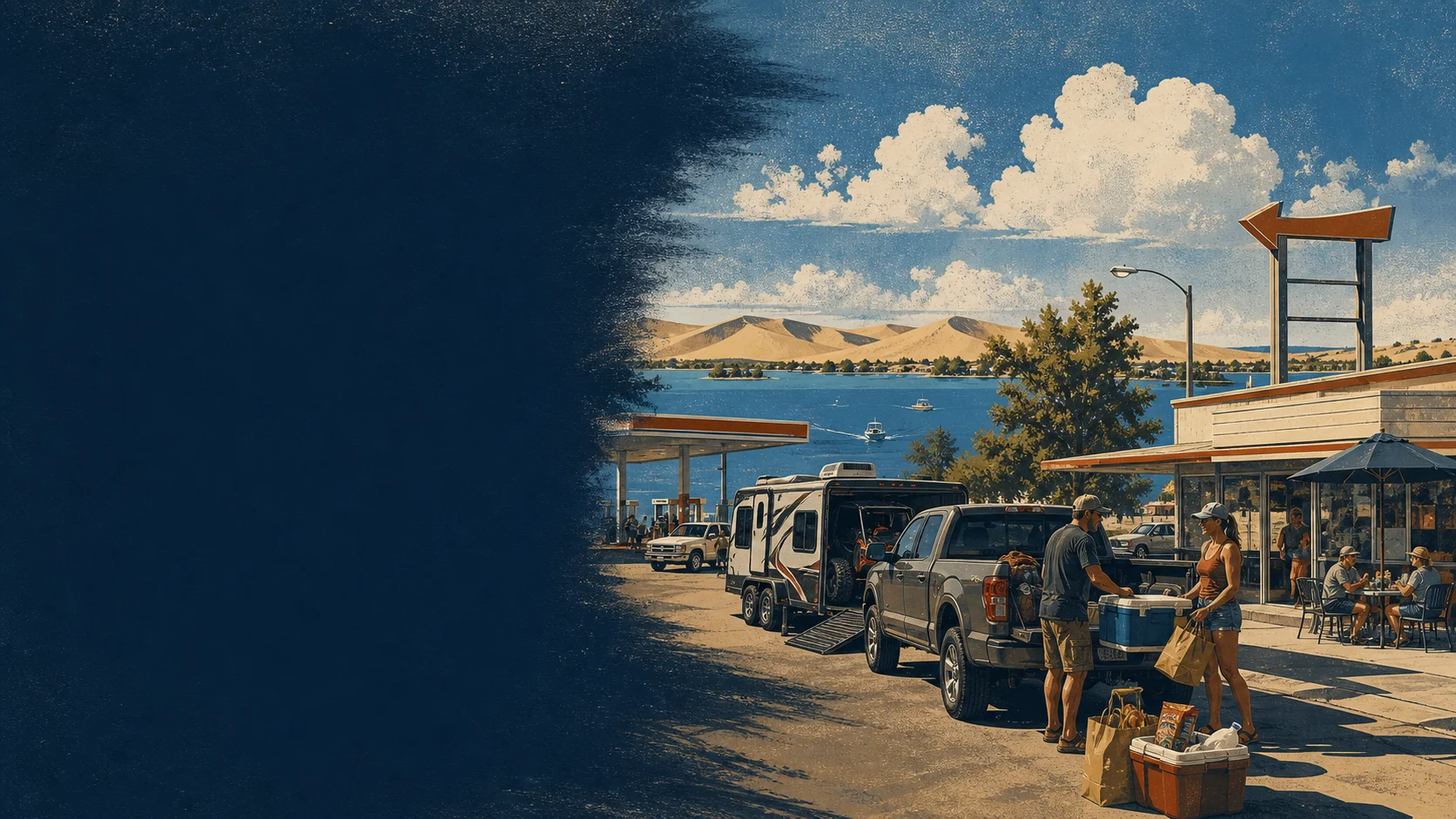 Moses Lake is part of the trip, not just the fuel stop. Moses Lake Washington Dune Guide