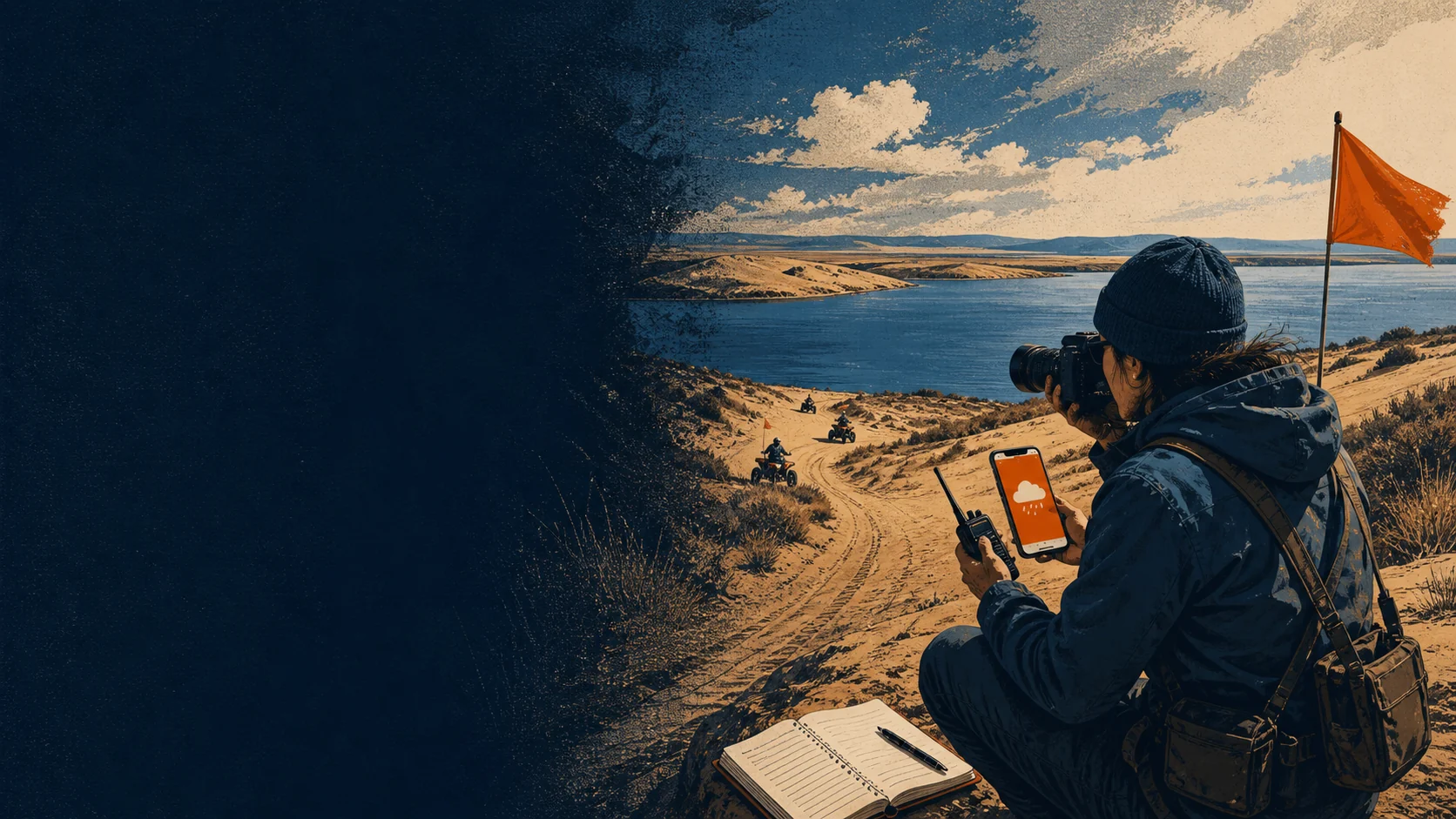 Check the notice before you load the trailer. Moses Lake Washington Dune Guide